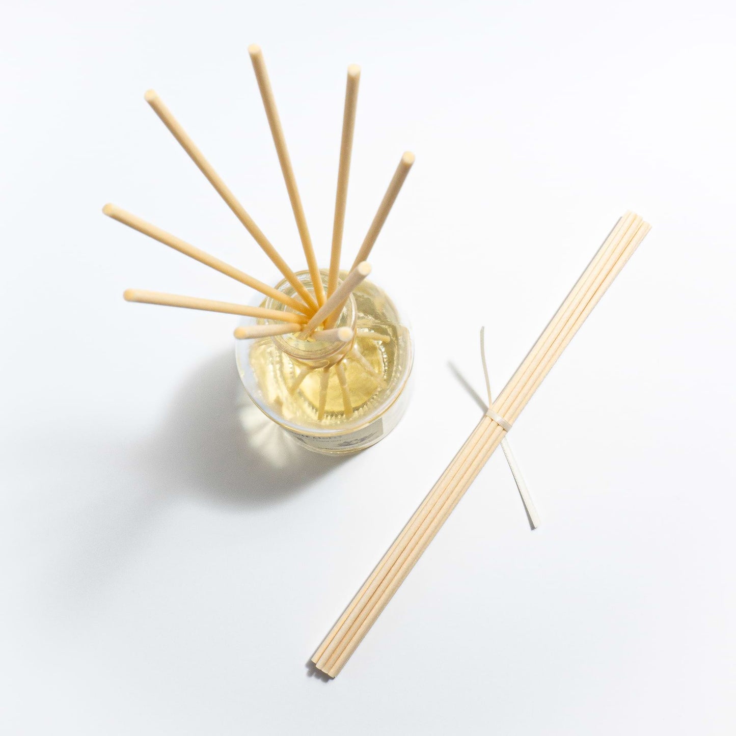 set of 10 replacement diffuser reeds made from natural fibre