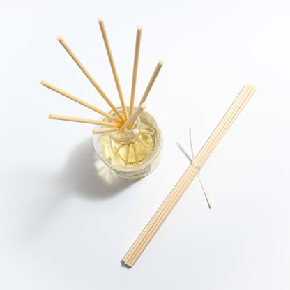 set of 10 replacement diffuser reeds made from natural fibre
